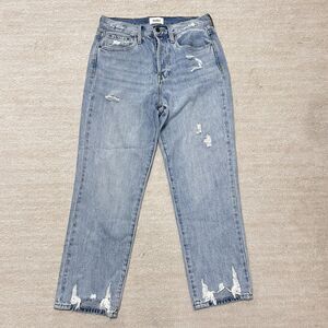 Pistola Light Blue Distressed Ankle Jeans